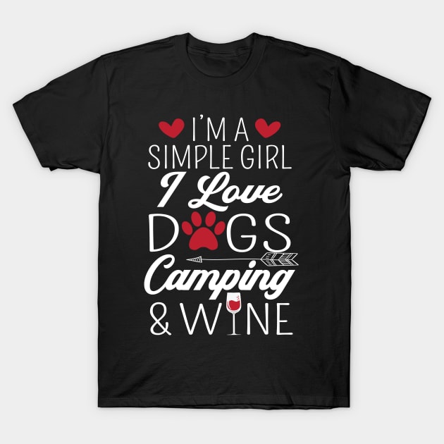 Camping Dog Lover T-Shirt by FamiLane